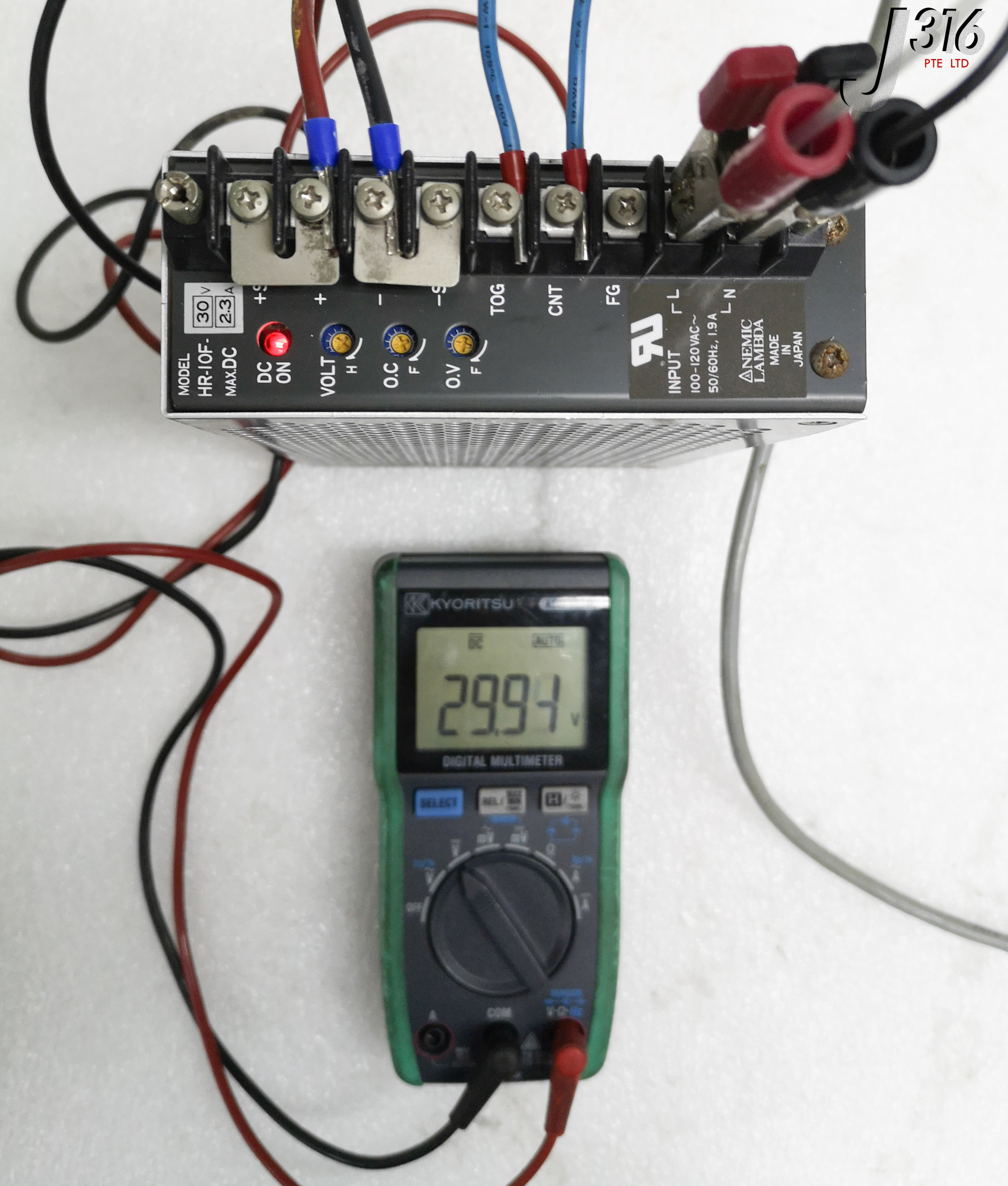 27236 NEMIC-LAMBDA POWER SUPPLY, INPUT: 100-120VAC, OUTPUT: 30VDC